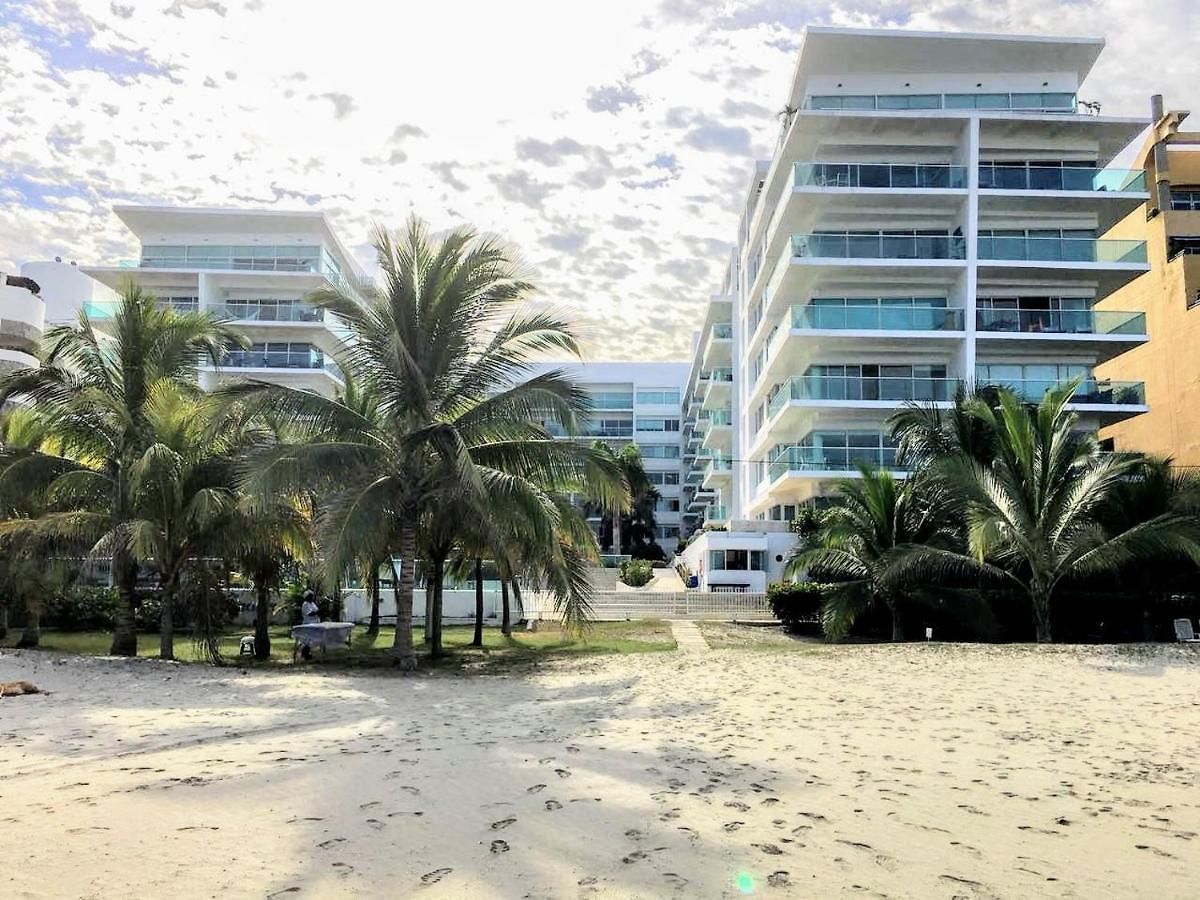 Amplio De 3 Alcobas Edificio Primera Linea De Playa Apartment Cartagena