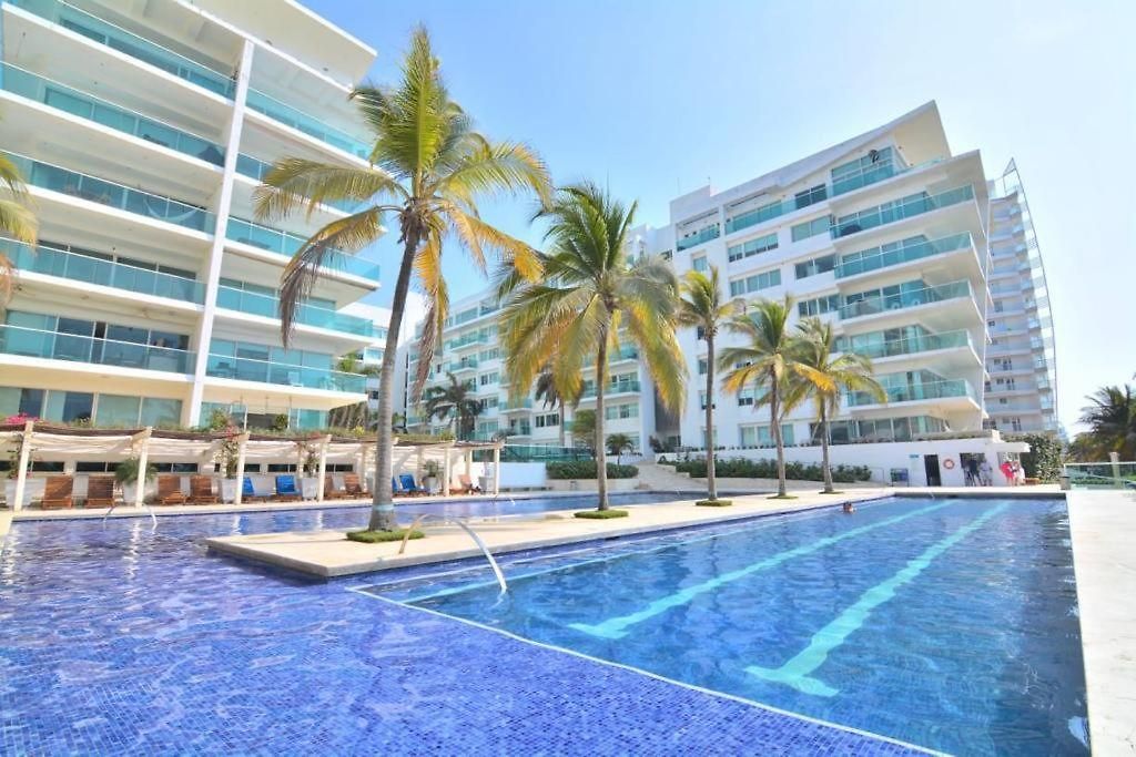Apartment Amplio De 3 Alcobas Edificio Primera Linea De Playa *